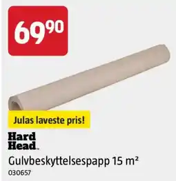 Jula Hard Head Gulvbeskyttelsespapp tilbud