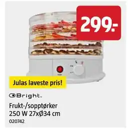Jula Frukt-/sopptørker tilbud
