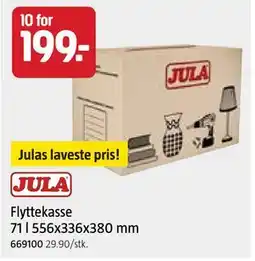 Jula Flyttekasse tilbud