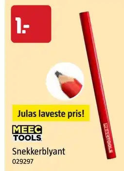 Jula MEEC TOOLS Snekkerblyant tilbud
