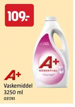 Jula A+ Vaskemiddel 3250 ml tilbud