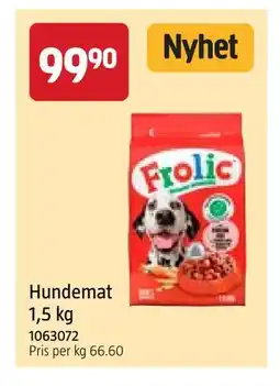 Jula Hundemat 1,5 kg tilbud