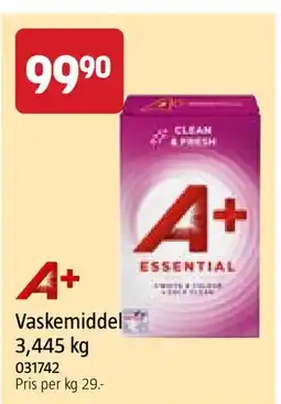 Jula A+ Vaskemiddel 3,445 kg tilbud