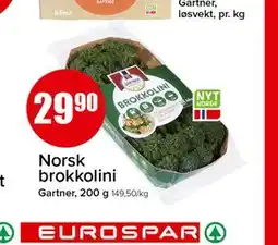 Spar Norsk brokkolini tilbud