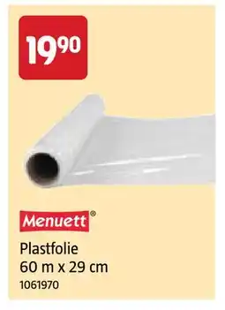 Jula Plastfolie 60 m x 29 cm tilbud