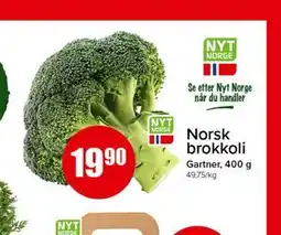 Spar Norsk brokkoli tilbud
