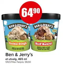 Spar Ben & Jerry's tilbud
