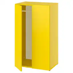 IKEA Lastare Garderobekombinasjon, gul, 60x42x101 cm tilbud