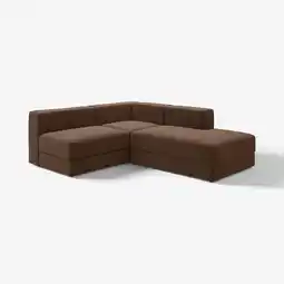 IKEA JÄttebo Hjørnesofa 2,5-seters/sjeselong, høyre/samsala mørk brun tilbud
