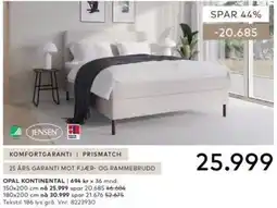 Skeidar Jensen Opal Kontinental tilbud