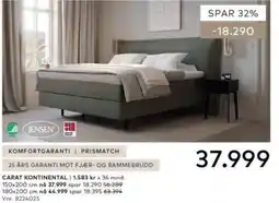 Skeidar Jensen Carat Kontinental tilbud
