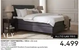 Skeidar XOV Komfort 1 Kontinental tilbud