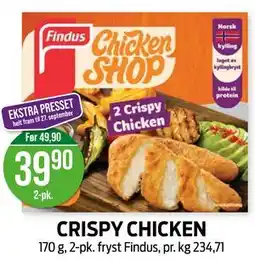 Kiwi CRISPY CHICKEN tilbud