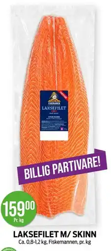 Kiwi LAKSEFILET M/ SKINN tilbud