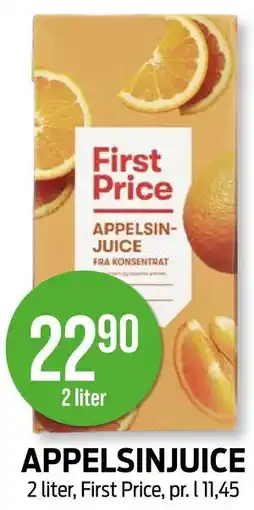 Kiwi APPELSINJUICE tilbud