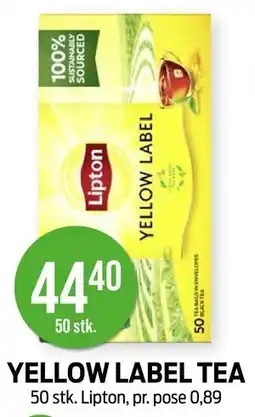 Kiwi YELLOW LABEL TEA tilbud