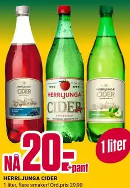 Europris HERRLJUNGA CIDER tilbud