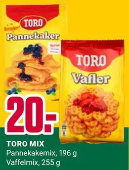 Europris TORO MIX tilbud