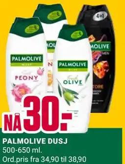 Europris PALMOLIVE DUSJ tilbud