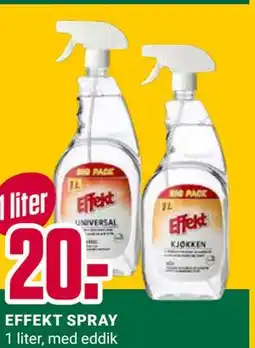 Europris EFFEKT SPRAY tilbud