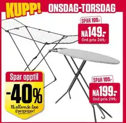 Europris KUPP! ONSDAG-TORSDAG tilbud