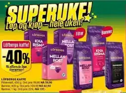 Europris Löfbergs kaffe tilbud