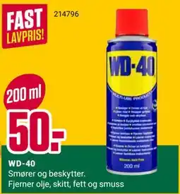 Europris WD-40 tilbud