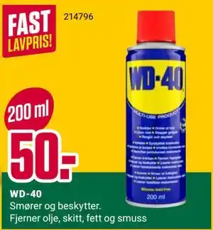 Europris WD-40 tilbud