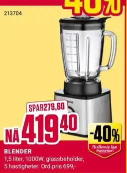 Europris BLENDER tilbud