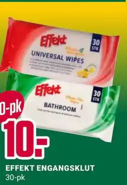 Europris EFFEKT ENGANGSKLUT tilbud