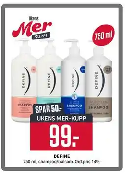 Europris DEFINE tilbud