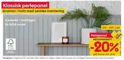 Rusta Perlepanel, Medlemspris tilbud