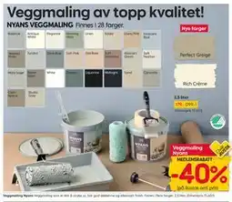 Rusta Veggmaling Nyans, Medlemspris tilbud