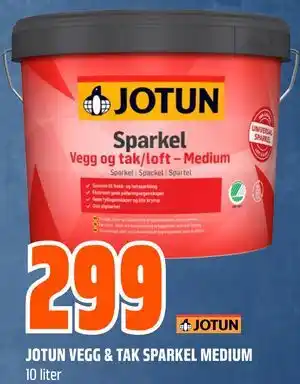JOTUN VEGG & TAK SPARKEL MEDIUM