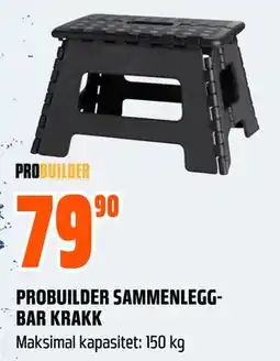 Obs Bygg PROBUILDER SAMMENLEGGBAR KRAKK tilbud