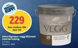 Obs Bygg Infra Signatur vegg 05/matt interiørmaling tilbud