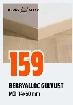 Obs Bygg BERRYALLOC GULVLIST tilbud