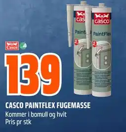 Obs Bygg CASCO PAINTFLEX FUGEMASSE tilbud