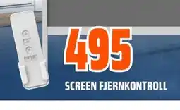 Obs Bygg Screen fjernkontroll tilbud