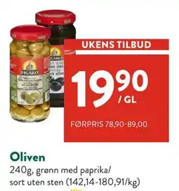 Jacobs Oliven tilbud