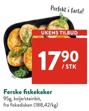 Ferske fiskekaker