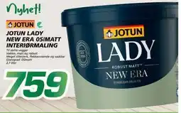 Coop Byggmix JOTUN LADY NEW ERA 05/MATT INTERIØRMALING tilbud