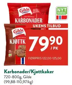 Jacobs Karbonader/Kjøttkaker tilbud