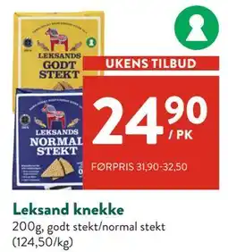 Jacobs Leksand knekke tilbud