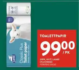 Jacobs TOALETTPAPIR tilbud