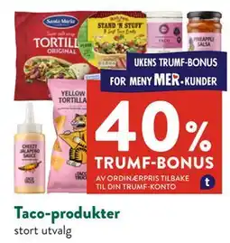 Jacobs Taco-produkter tilbud