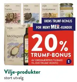 Jacobs Vilje-produkter tilbud