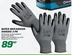 Coop Byggmix BATEX MEKANIKERHANSKE 3-PK tilbud