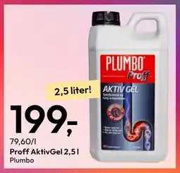 Gigaboks Plumbo Proff AktivGel tilbud