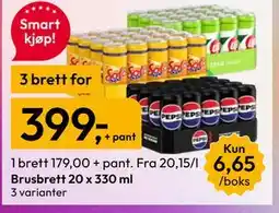 Gigaboks Brusbrett 20 x 330 ml tilbud